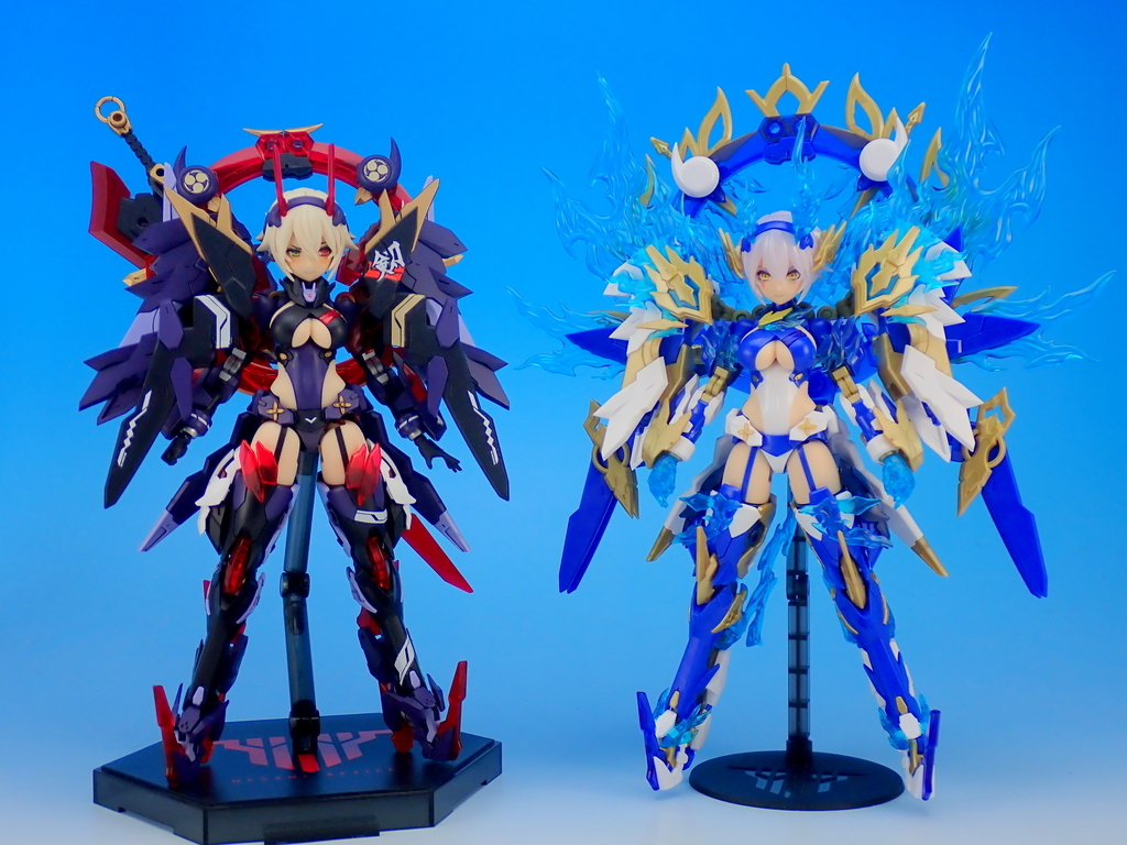 メガミデバイス 皇巫 スサノヲ 蒼炎 をつくる - YOの玩具箱