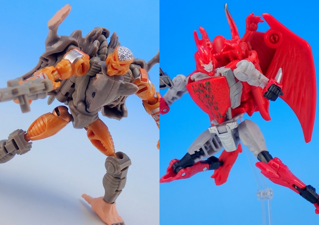 トランスフォーマー ビーストウォーズアゲイン BWVS-05 大絶叫の対決