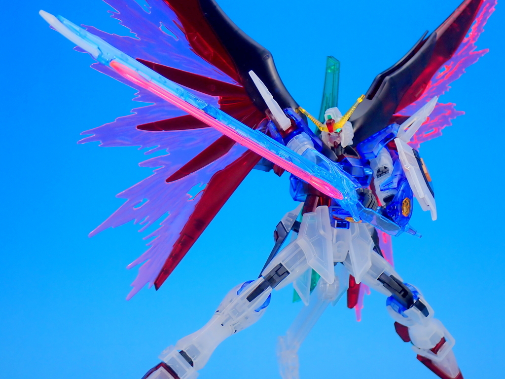 HG 1/144 デスティニーガンダム [クリアカラー] を作る - YOの玩具箱