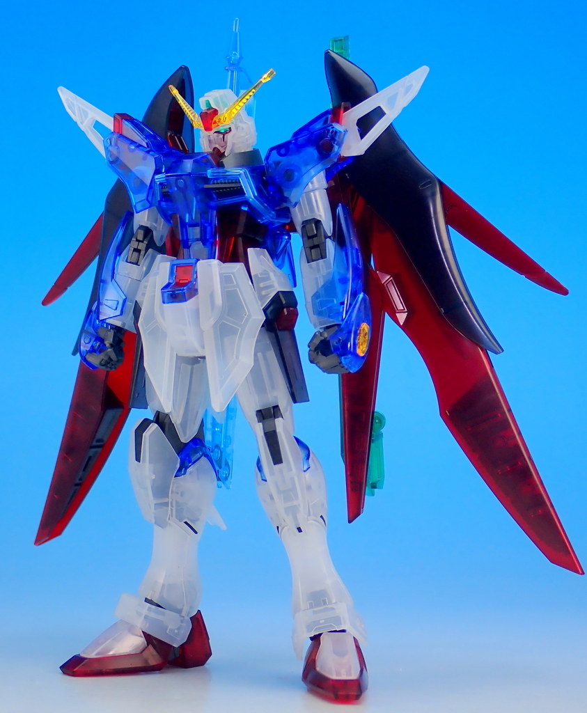 HG 1/144 デスティニーガンダム [クリアカラー] を作る - YOの玩具箱