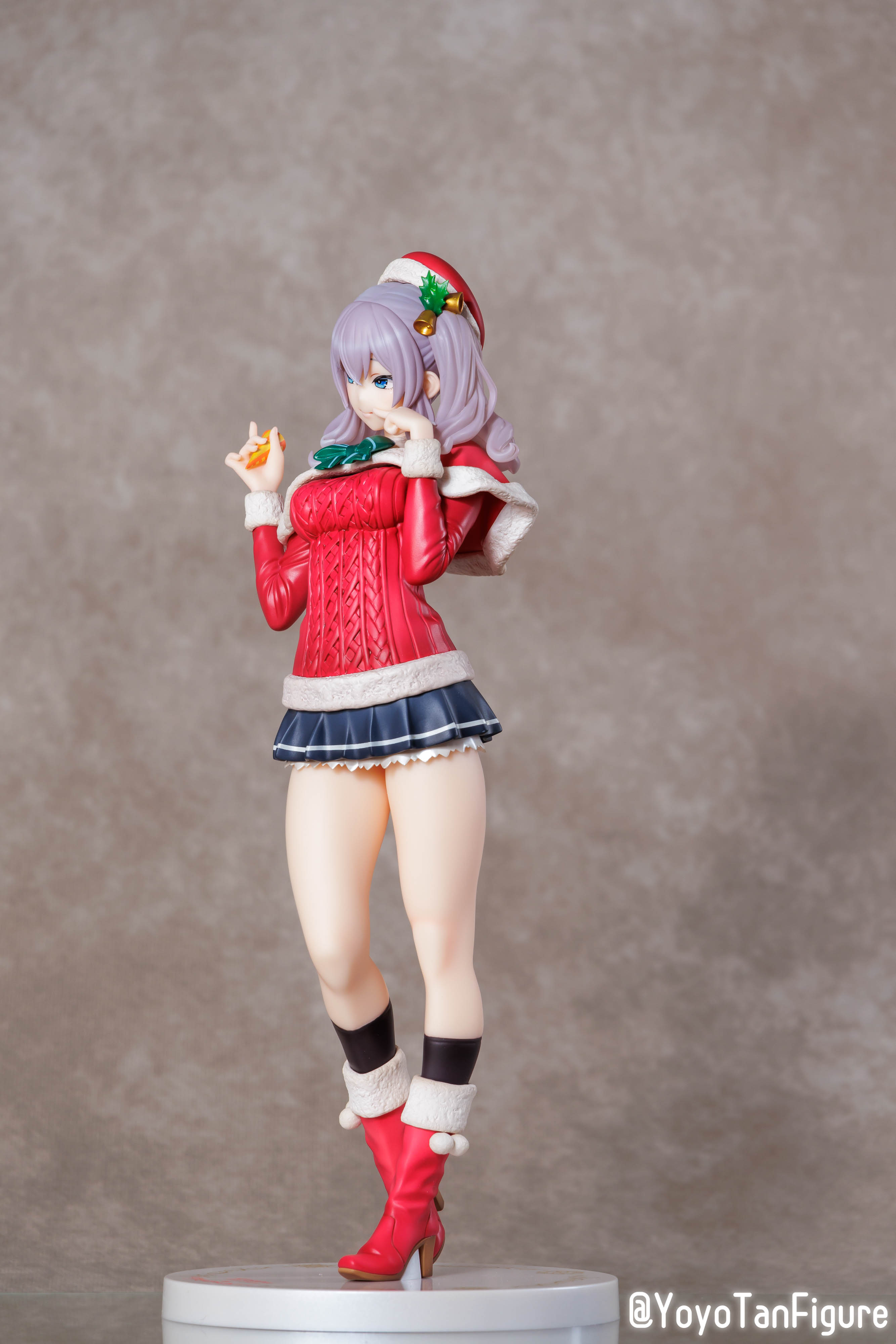 フィギュアお迎え 艦これ 鹿島 x'mas mode 1/7スケールフィギュア