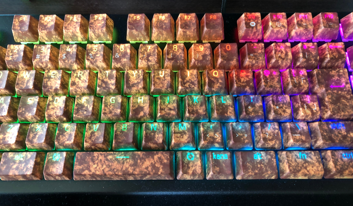 当選報告】謎肉キーボードが当たったので使ってみた【レビュー】 - あ