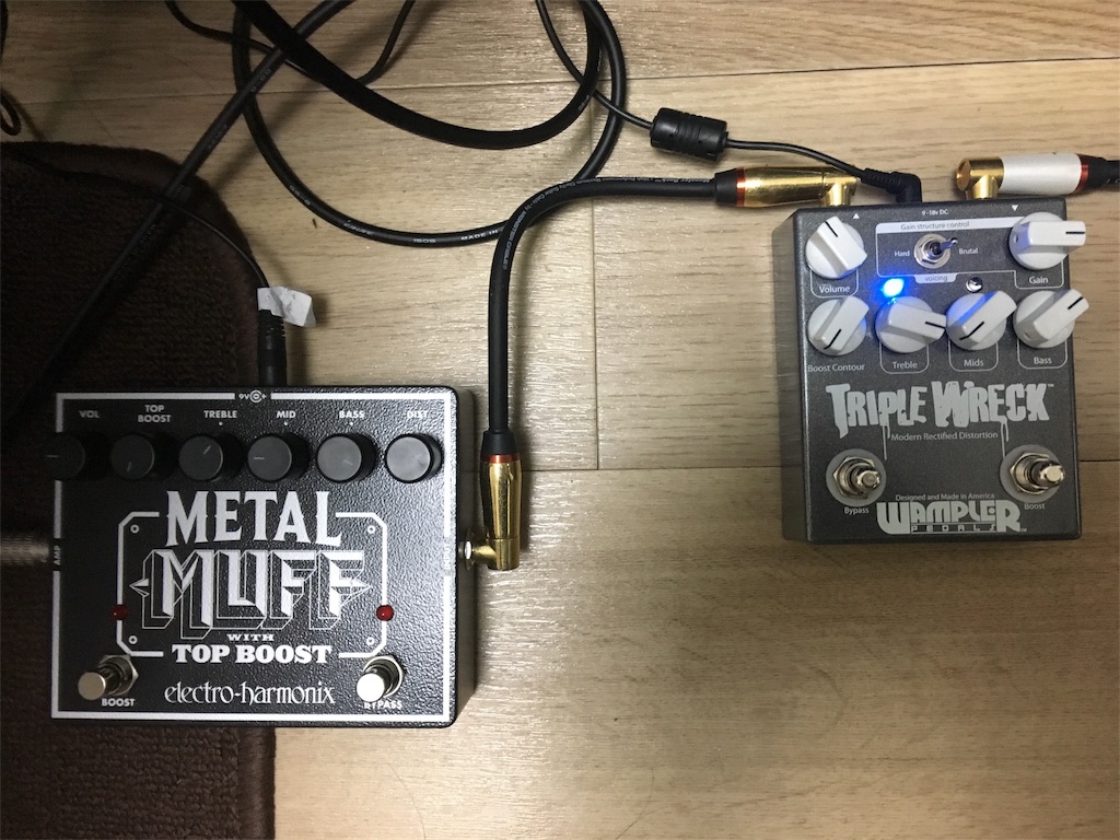 20170922 Triple Wreck v.s. Metal Muff - Guitar Stuff Blog