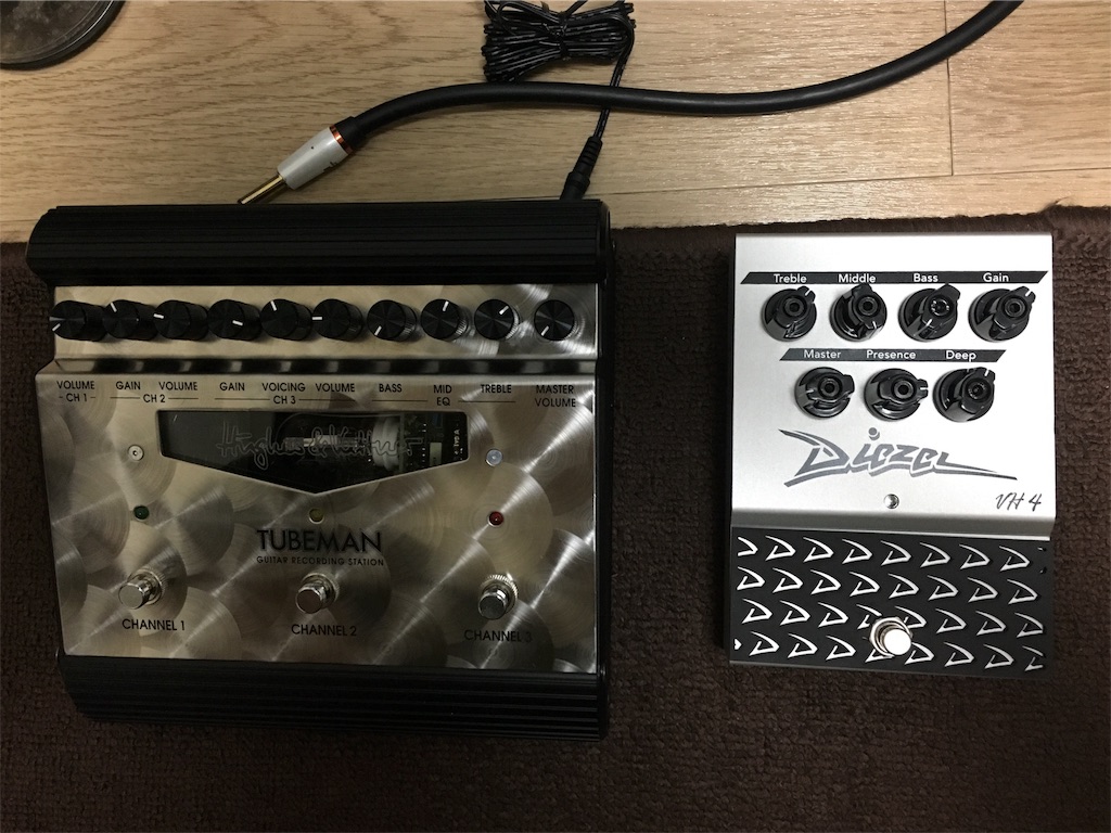 20180611 Hughes&Kettner Tubeman2 Pt.2 (VH4、VH4-2) - Guitar Stuff Blog