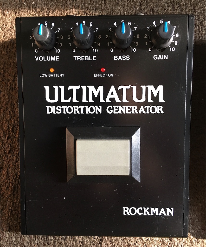 20210427 Rockman Ultimatum Distortion Generator - Guitar Stuff Blog