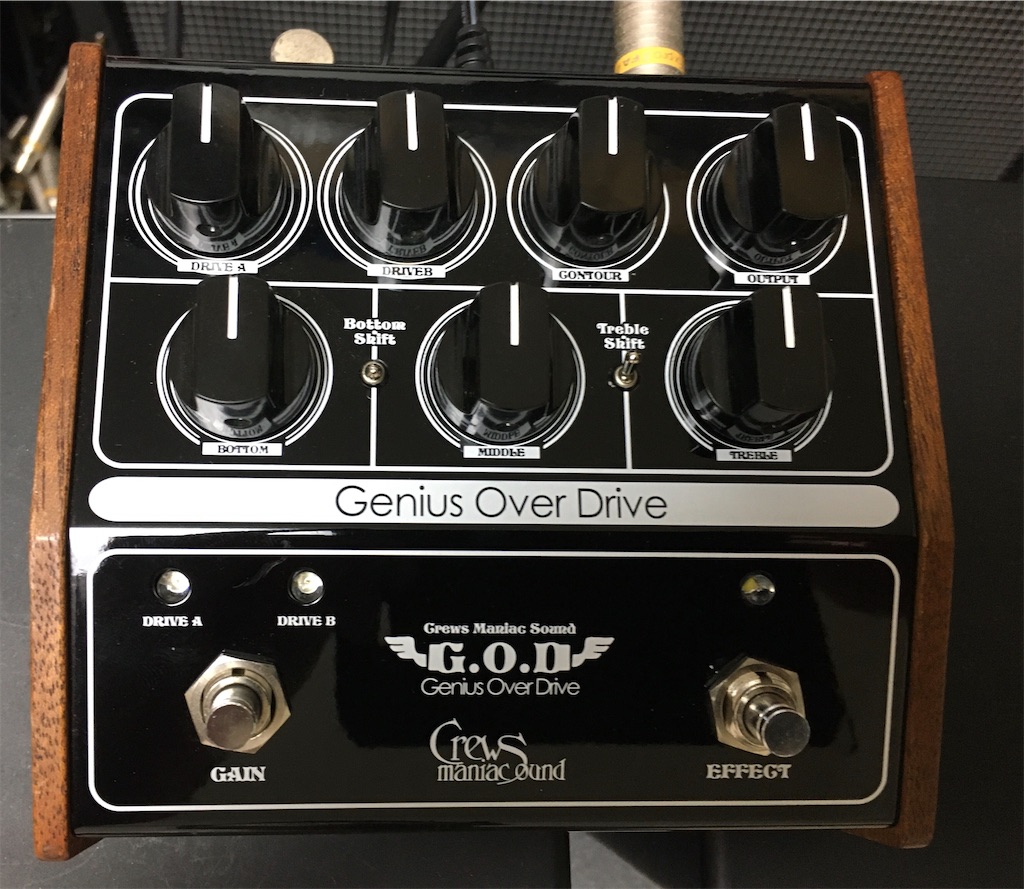 20210731 Crews Maniac Sound G.O.D Genius Over Drive - Guitar Stuff