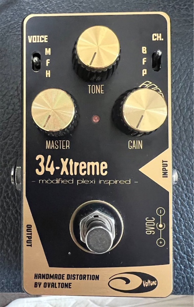 34-Xtreme ギターエフェクター 機材レビュー】Marshall好きはコレで