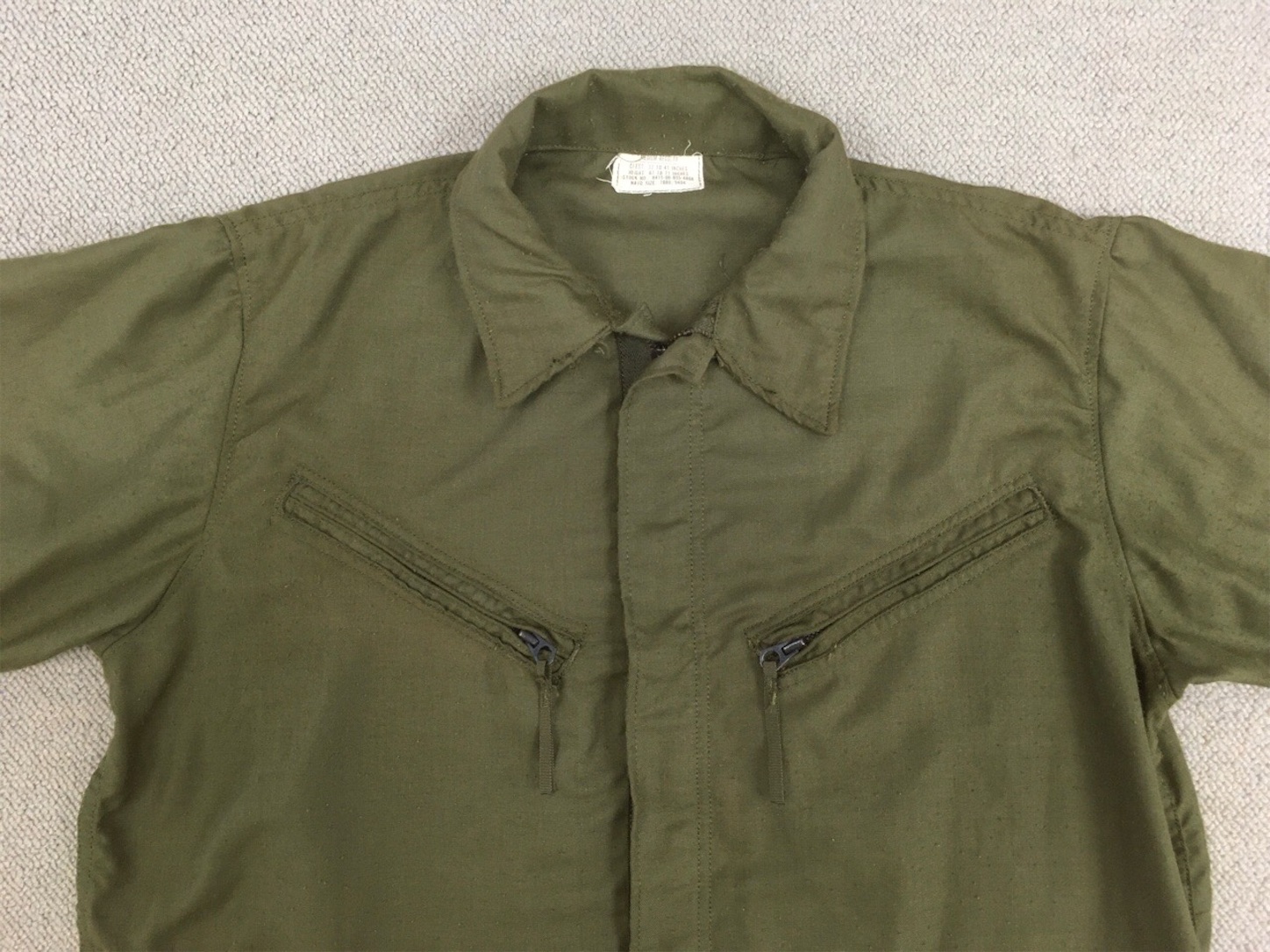 後期型です！【アメリカの軍服】陸軍熱帯用パイロットスーツ