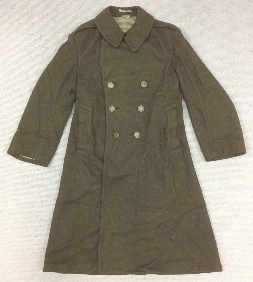 日本軍 京都 偕行社保部 昭和軍服部 冬用 カーキオリーブグリーン 60s