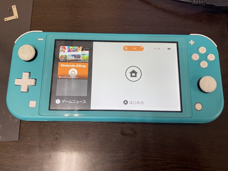 充電が出来ず起動しなくなってしまったNintendo Switch Liteの基板修理