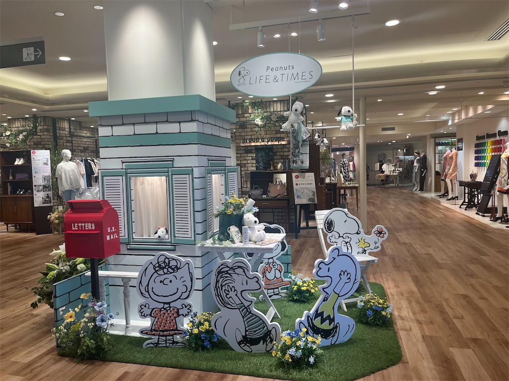 スヌーピー】Peanuts LIFE&TIMES@神戸阪急に行ってきた♪【NEW OPEN