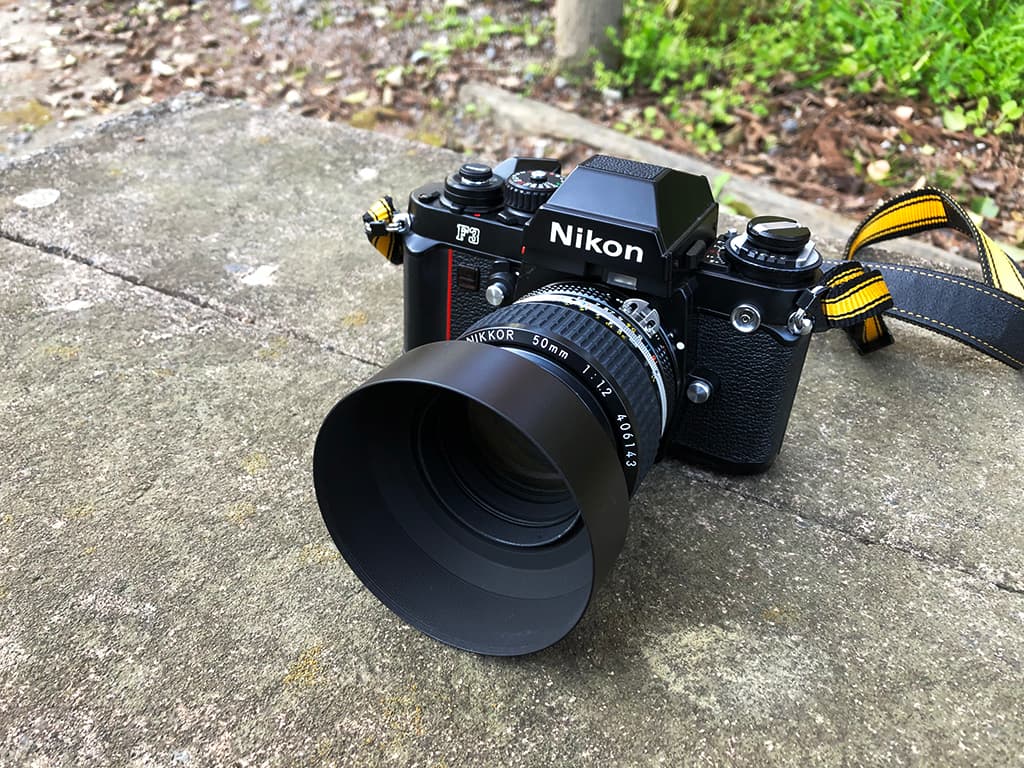 NIKON F3とAI NIKKOR 50mm f/1.2Sで笠森観音を撮ってきた - カメラが