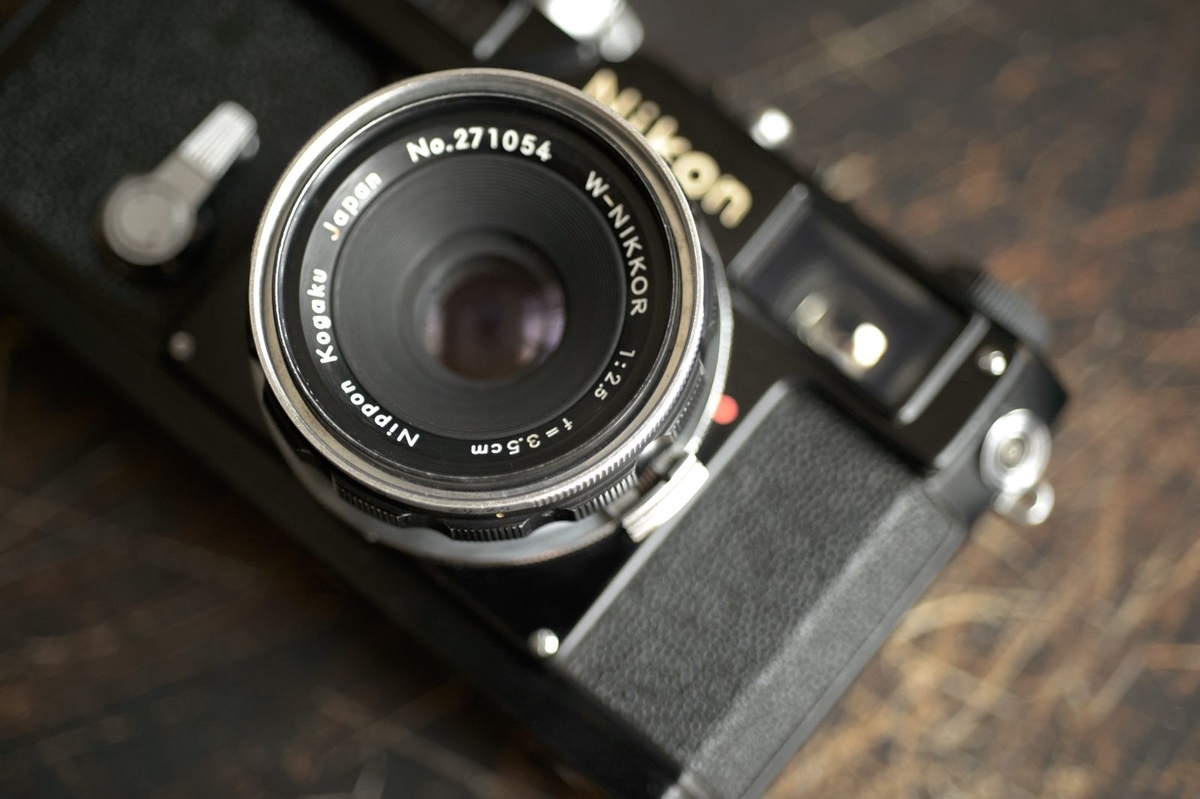 NIKON S用 W-Nikkor 3.5cm f2.5 外絞り - カメラが欲しい、レンズが