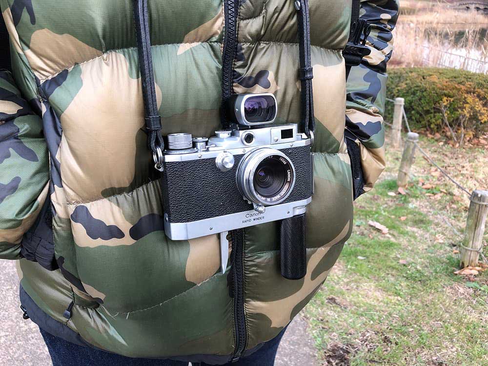 Canon IVsb（CANON RAPID WINDER付き）とCanon 50mm f1.8で撮ってきた