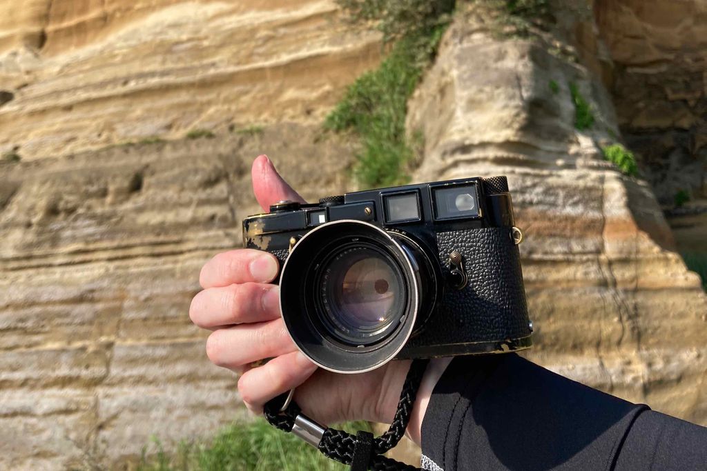 M3とSummicron 50mm f2にリバーサルフィルムで屏風ヶ浦を撮ってきた