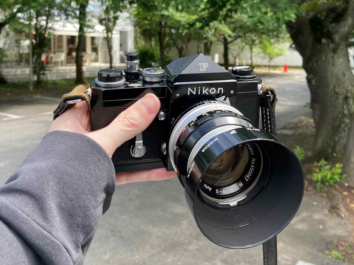 NIKON FとNIKKOR-S Auto 50mm f1.4にリバーサルフィルムで大網白里を