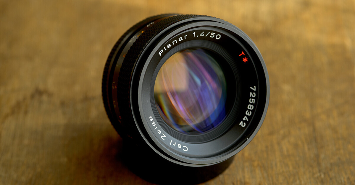 クリスマスなのでCONTAX Carl Zeiss Planar T* 50mm f1,4がやってきた