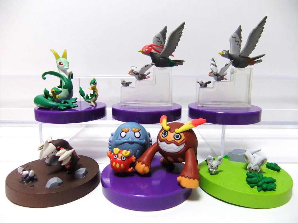 立体ポケモン図鑑BW02(2011年3月発売) - アサミの日記