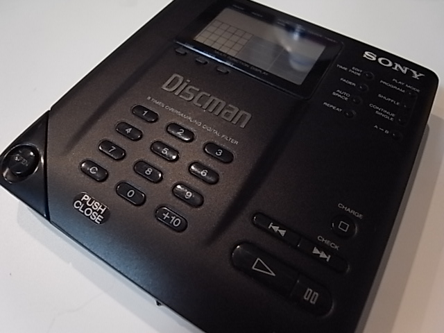 SONY Discman D-350 - 不器用貧乏メモ