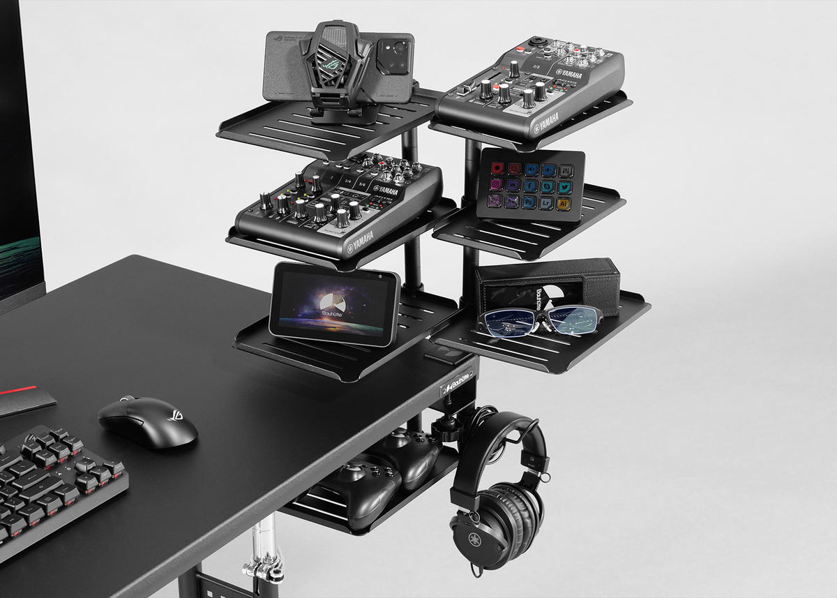 オーディオインターフェースを快適設置！BHP-A230でデスクをスッキリ