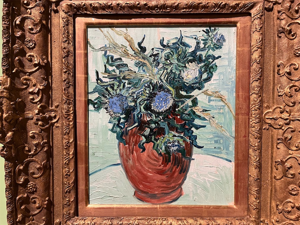 ゴッホ《アザミの花》世界一やさしい刃、緑の遺言、棘に託したもの