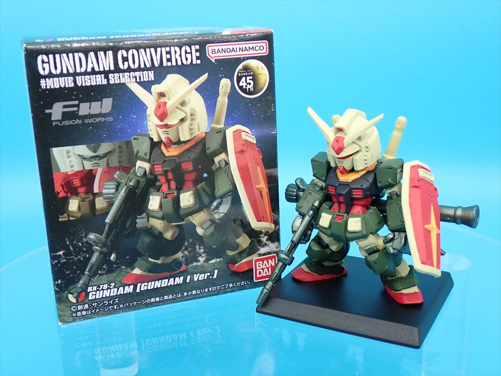 FW GUNDAM CONVERGE】ついにあのメタリックブルーのガンダムが君の手に