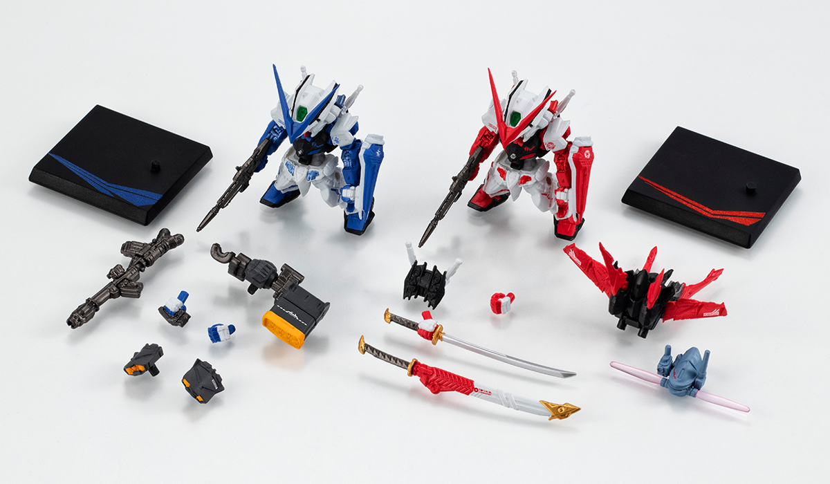 FW GUNDAM CONVERGE CORE】レッドとブルーがマーキングたっぷり