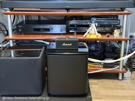 Marshall Emberton IIIの音が気に入ったので、BGM用スピーカーとして