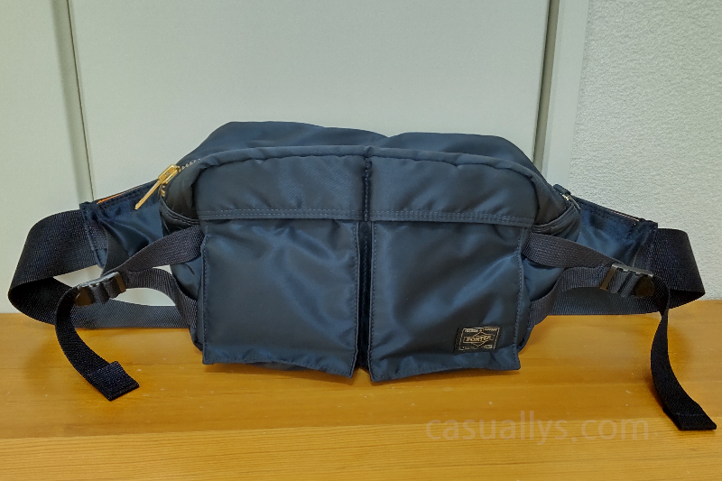 ポーター タンカー ウエストバッグ（622-78302）の感想 収納、ベルト幅