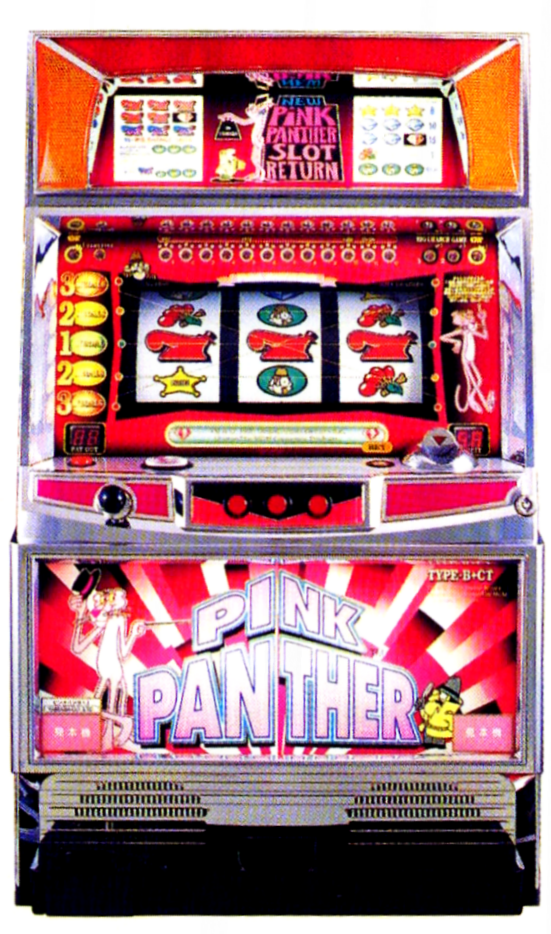 Pink Panther TYPE-A パチスロ 山佐「パチスロ ピンクパンサー」の筺体