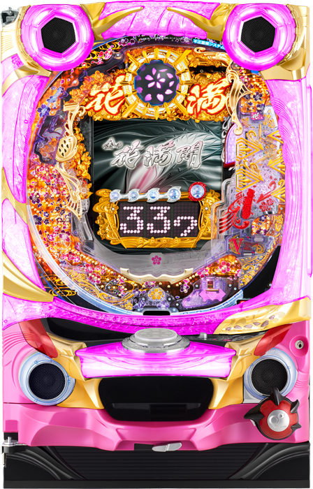 西陣「CR 金の花満開」の筐体＆ウェブサイト＆情報 - pachinko's blog