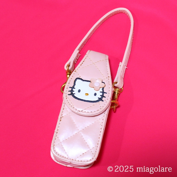 ハローキティブームの火付け役だったピンクキルトの携帯電話ケース