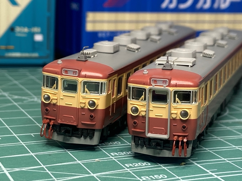 KATO 455系急行「ばんだい」編成／入線しました。 - NEW CHIBA