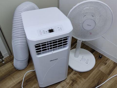レビュー】ハイセンスHPAC-22Gをレンタル→購入！エアコンのない部屋が