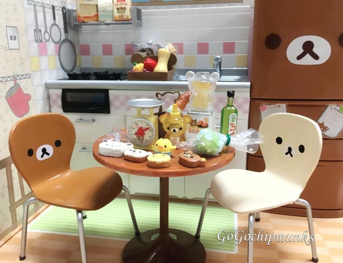 リーメント☆リラックマ ナチュラルマーケットと冷蔵庫withリカちゃん