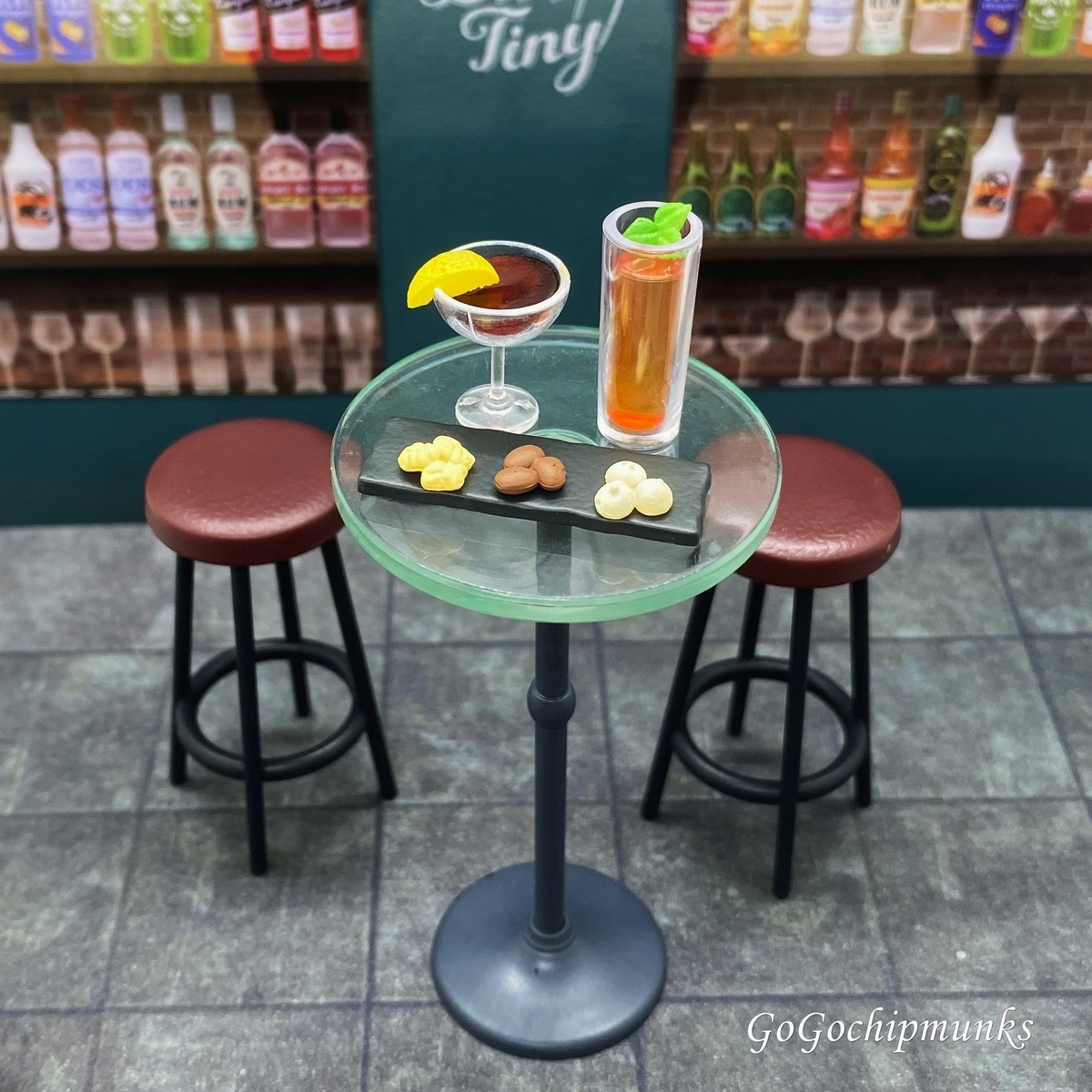 Bar Tiny ミニチュアバーセット 全8種 全8種レビュー】Bar Tiny