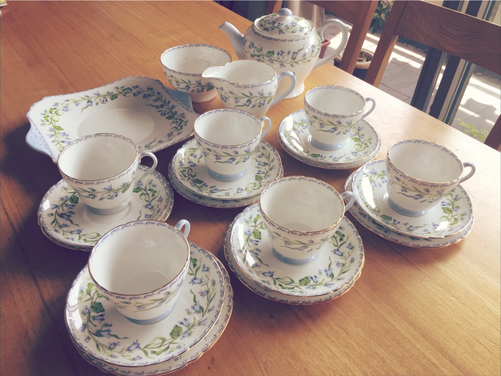 み*ゆ様 【値下げ】イギリス アンティーク食器2セット、SHELLEYの商品