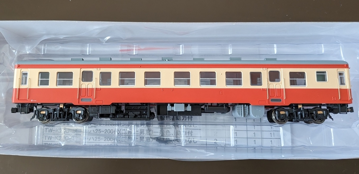 HO新製品！】トラムウェイ国鉄 キハ20 200番台が入線！ - 小