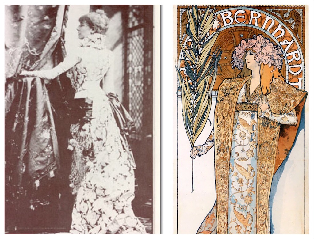 ミュシャの運命を変えた出会い 女優サラ・ベルナール - 森のバレエヨガ