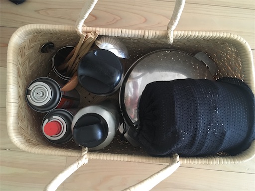 芸術品のエコバッグ】岩手鳥越竹細工の市場かご - ミニマリストの