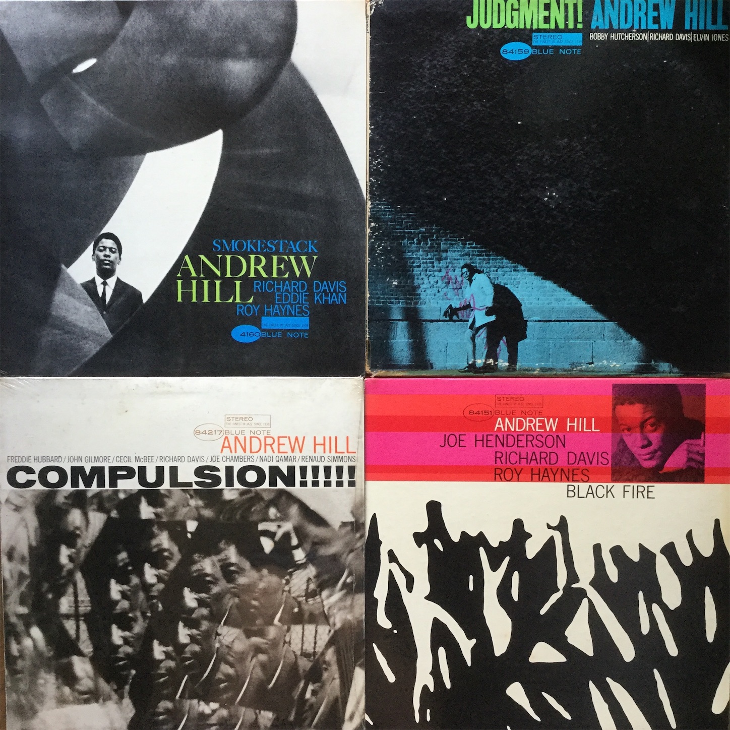 Andrew Hillのディスコグラフィーと保有音源 - K's Jazz Days