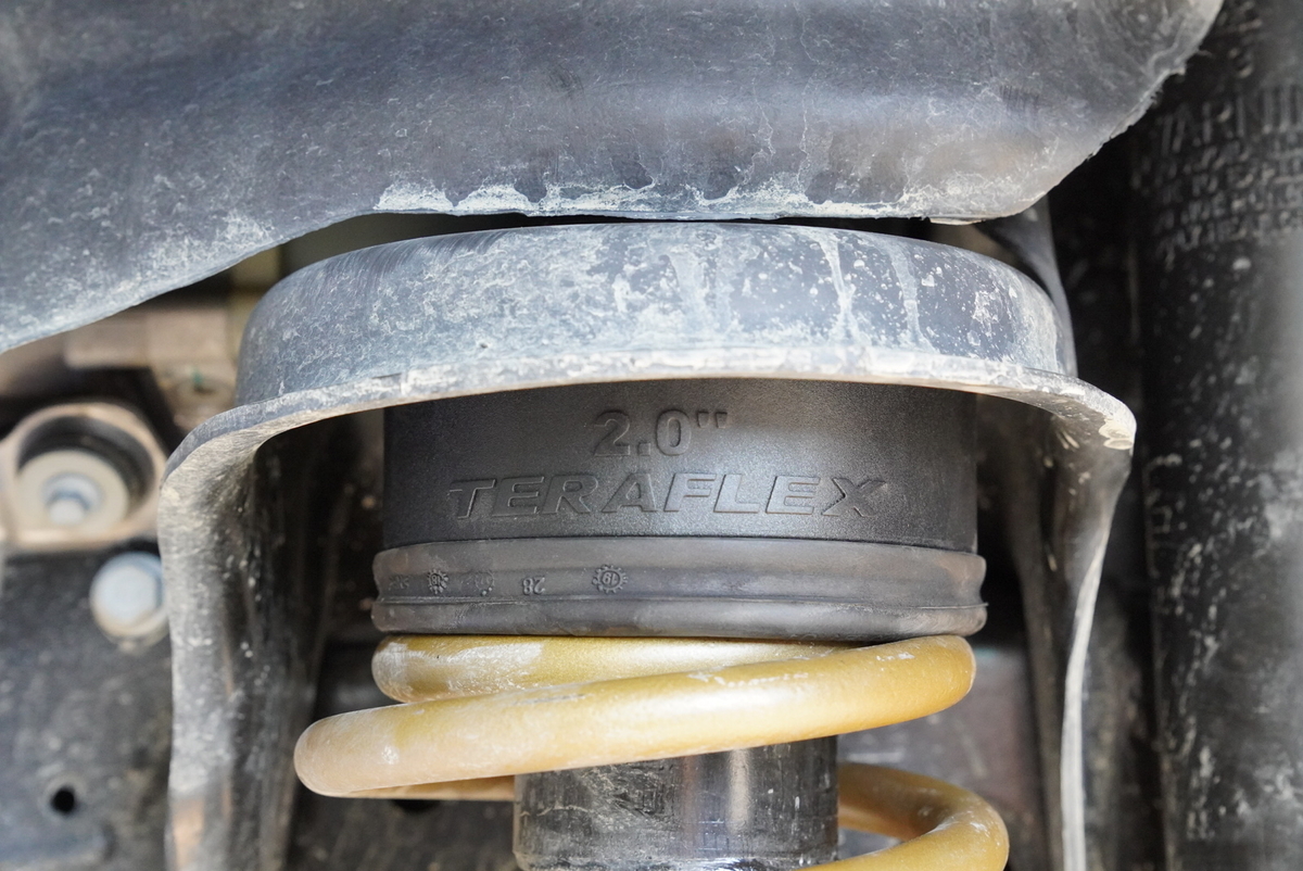 ラングラーJL】テラフレックス1.5インチスペーサー装着方法とビフォー