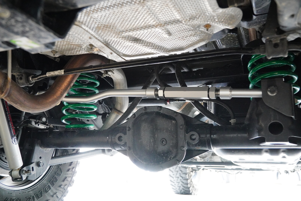 ラングラーJL】ジャオスのラテラルロッド(トラックバー)をつけてみた