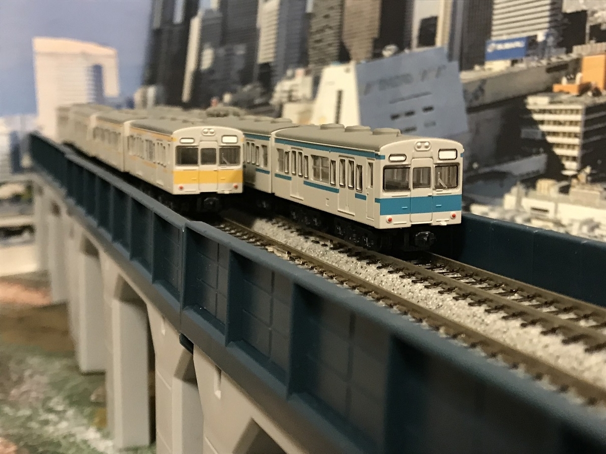 国鉄 103系 1200番台 青帯 Bトレインショーティー - 京阪神