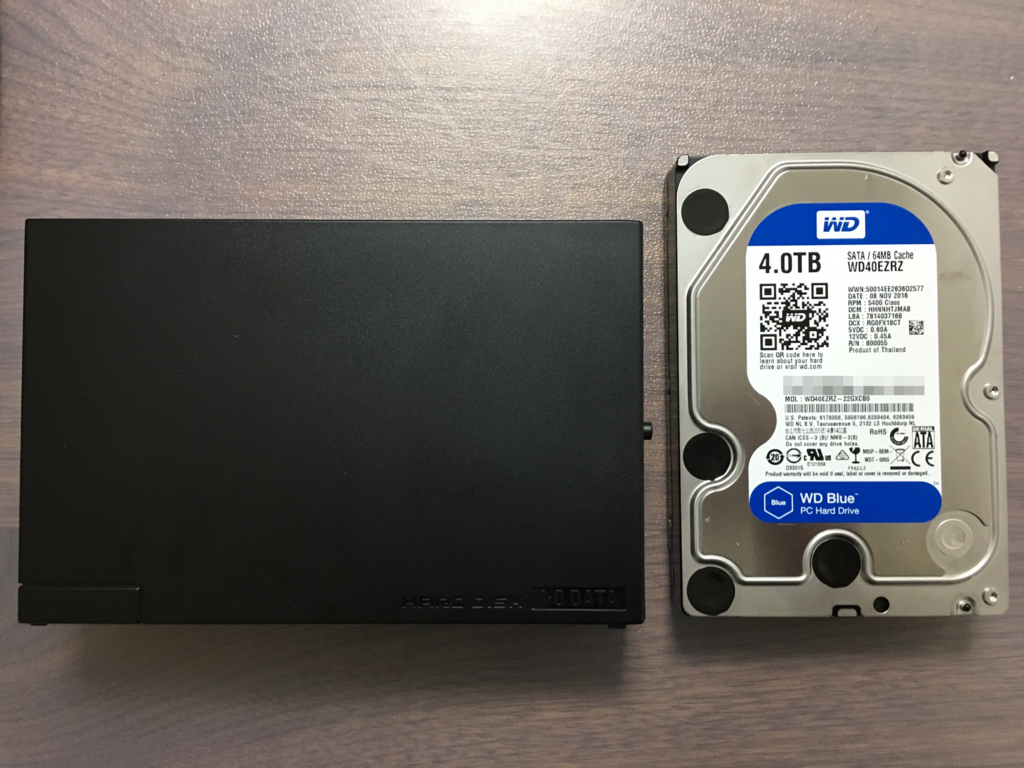I-O DATAの外付けHDD HDC-LA4.0 を分解する - enkunkun's blog