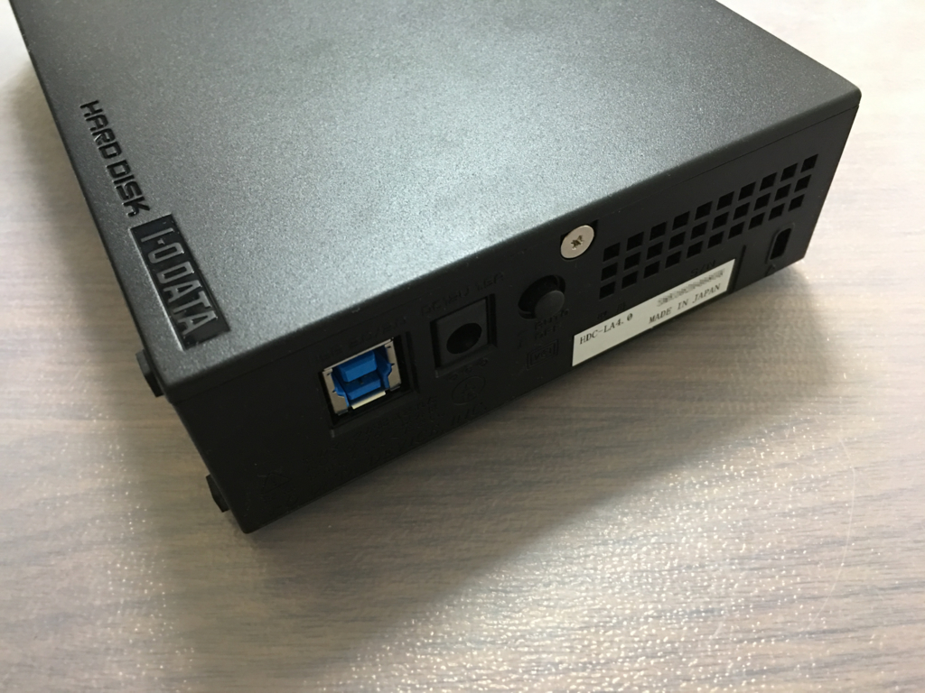 I-O DATAの外付けHDD HDC-LA4.0 を分解する - enkunkun's blog