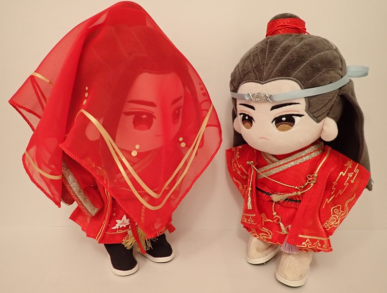 陳情令ぬいぐるみ婚礼衣装⑤/陳情令5周年によせて - 笛の音と琴の調べ