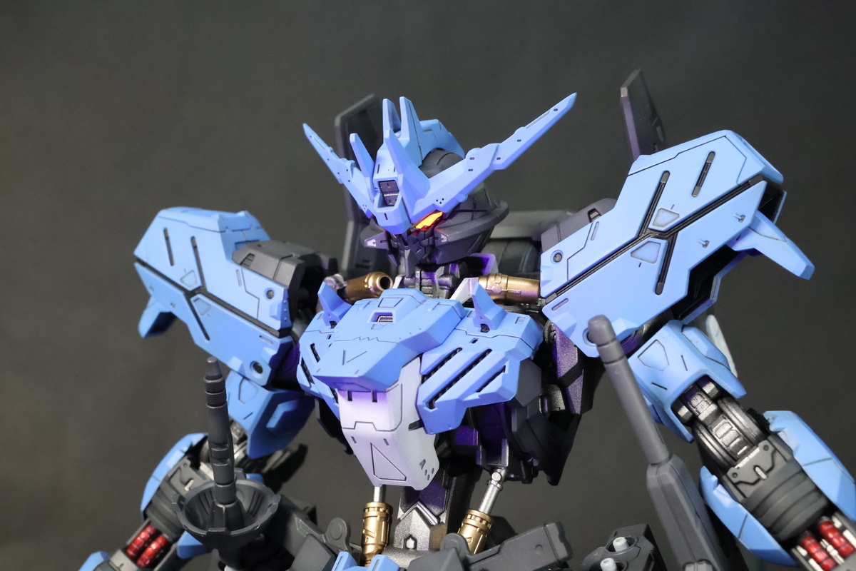 MG ガンダムヴィダールの製作-最終段階（全塗装完成） - トチオーの