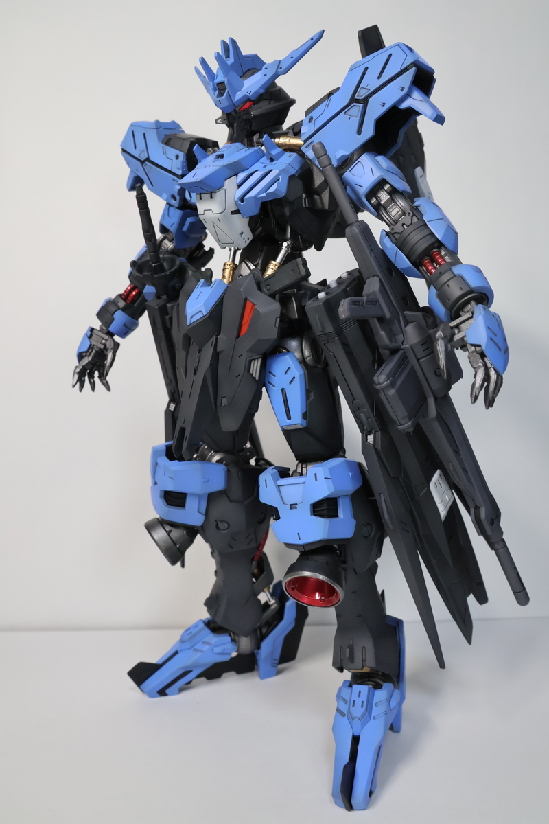 MG ガンダムヴィダールの製作-最終段階（全塗装完成） - トチオーの