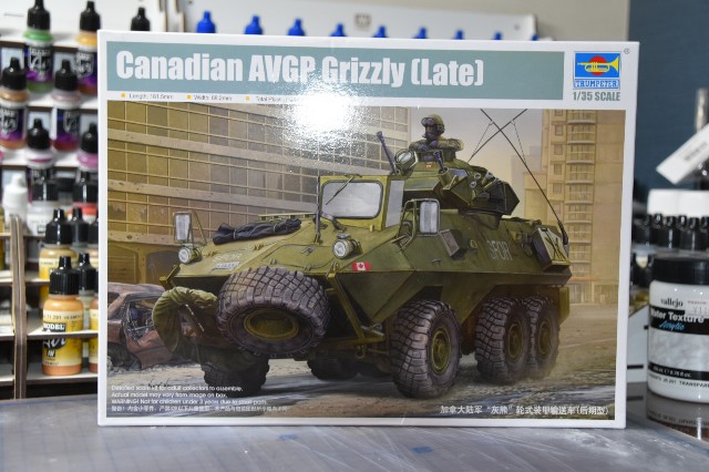 トランペッター カナダ軍 AVGP グリズリー (後期型)完成 - firetanの
